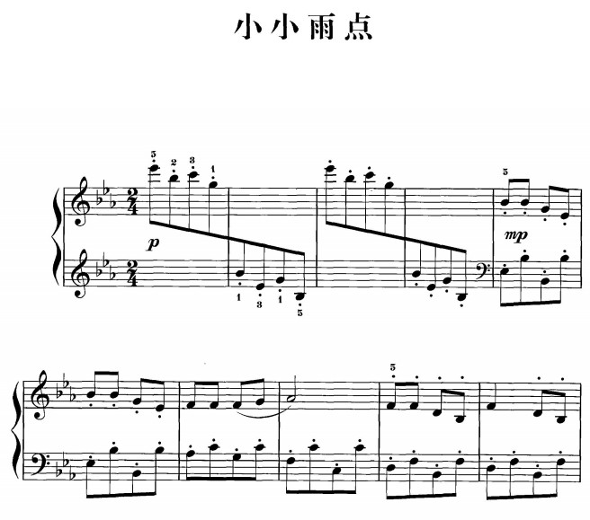 简易版曲谱_虫儿飞钢琴曲谱简易版(3)